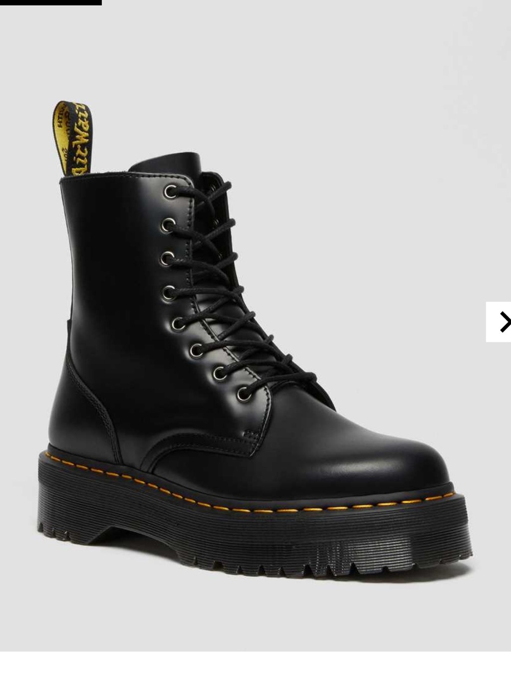 Dr. Marten Jadon Boot Smooth Leather Platforms